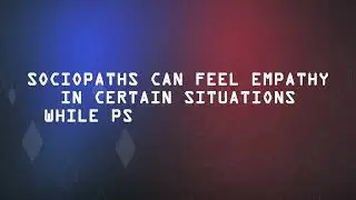 Sociopathy vs Psychopathy   What's The Difference