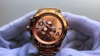 Nixon 51-30 Chrono Rose Gold (A083897)