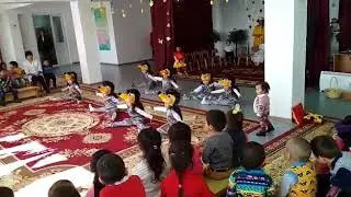Ежики детский сад Балауса Райымбекский район
