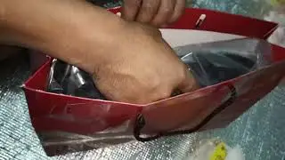 umboxing tas scotter dari online