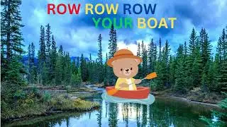 🎵 Row Row Row Your Boat 🎵 #singalone #kidssong #kidsvideo #kids #kidsmusic #fyp #viral  #royalbabiez