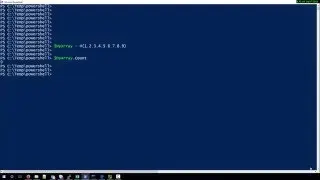 How to get Array size in Powershell