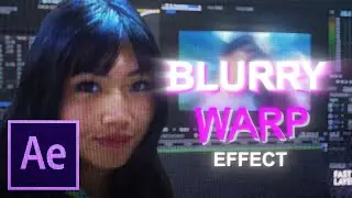 blurry warp transition on after effects (NO PLUGINS)