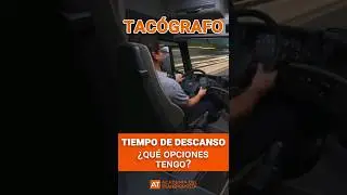 2️⃣Tacógrafo: ¿Qué opciones tengo para el descanso? #tacografo #transporte #descanso #conductor