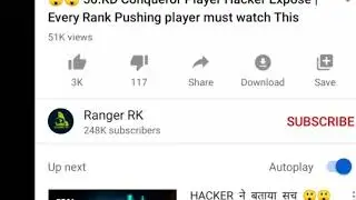 This stupid YouTuber calls RRQ SENIOR a HacKer and explains bout hacking!! 😂😂OP Person