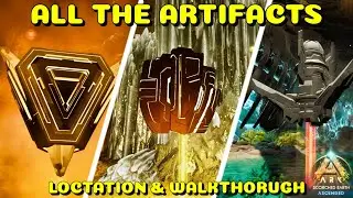 All the Artifact locations and walkthrough Scorched Earth | Ark Survival Ascended