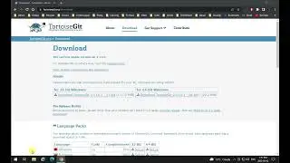 Tortoise Git Installation (Windows Only)