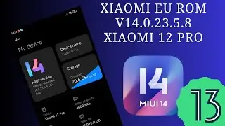 Xiaomi Mi 12 Pro Custom Rom Xiaomi.EU ! Smooth Gaming 👌!