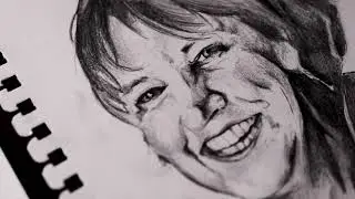 Drawing portraits for my in-laws for Christmas - timelapse video