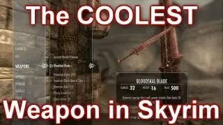 THE COOLEST WEAPON IN SKYRIM (DRAGONBORN)