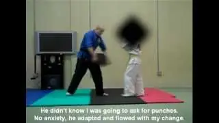 kungfuguyjeremy.com  Autism Spectrum Student working the pads (Dayton, OH)
