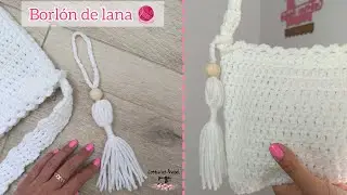 Cómo hacer un borlón de lana 🧶| Súper fácil 😊