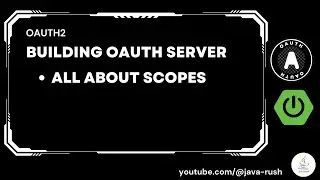 How to build Authorization Server? All about scopes - What the application can access?