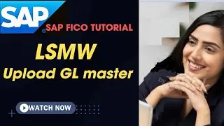 SAP LSMW GL Master Creation | DS SAP FICO CLASSES |