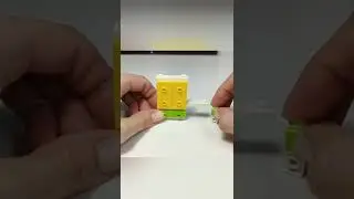 Как построить тонкий шкаф с ящиками и встроенным столом из лего 