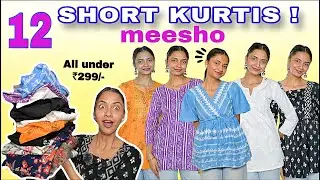 *Huge* Meesho Short Kurti Haul ♥️ Everything Under ₹299/- 😍 classywings