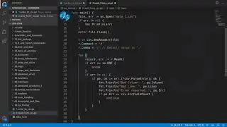 Golang Deep Dive P1 - L51 - Write and Read CSV File