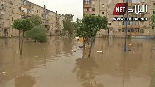 مشاهد كارثية .. هكذا تحولت سكيكدة إلى مدينة عائمة