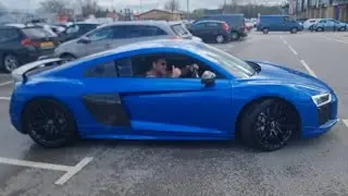Neil's Audi R8 with QuickSilver exhaust..
