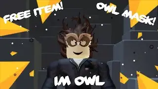 How To Get OWL Mask in Roblox for Free! [Roblox - New Event]