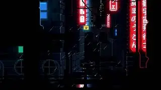 Rain Sounds: 1 Hour Futuristic Rain At Night