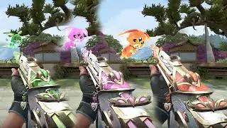 EVORI DREAMWINGS Spectre Gameplay with all Variants | Valorant EVORI DREAMWINGS