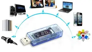 Отличный USB тестер Keweisi V20