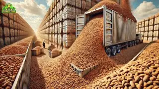 Almonds Mega Factory: Processing Millions of Almonds Using Modern Technology