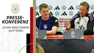 🎙️ Pressekonferenz der Nationalmannschaft vor 🇧🇦🇩🇪 mit Nagelsmann & Nübel