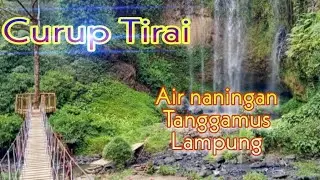 Curup tirai air naningan datar lebuay