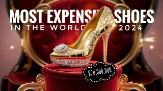 20 MILLION DOLLARS FOR A PAIR OF SHOES // MOST EXPENSIVE SHOES IN THE WORLD 2024 // AZAINS MEDIA