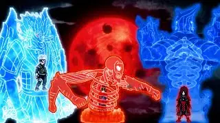 Itachi S1 OP & DMS Kakashi VS Legendary Madara V3 in Jump Force Mugen😱
