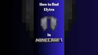 How to find Elytra in Minecraft #gaming #minecraft #gamingtips #minecrafttipsandtricks