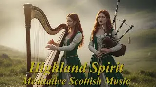 Highland Spirit – Meditative Scottish Music | Relaxing Celtic Songs with Pipes, Harp & Female Vocals