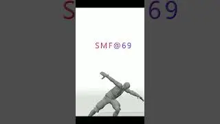 B twist flip 3D animation