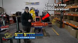 How to change the Driver Head on a PDX-1000? | Skid Steer Solutions