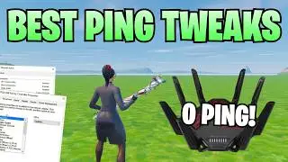 The BEST 0 PING SETTINGS For Fortnite Chapter 7! 🚀 FPS Boost & Input Delay Fix