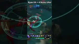 Ryze Ult + 4 Nunu Ults #leagueoflegends #leagueoflegendsmemes #riotgames