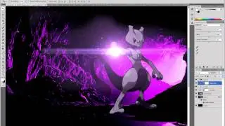 Speedart | The Revenge Of Mewtwo | Wallpaper