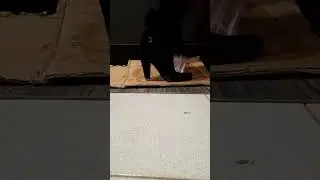 Hells boots stuck in glue