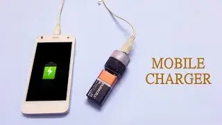 How to make Mini Emergency mobile charger