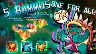 One ForAll 5 RAMMUS vs 5 MOPHITES | Lolcito One For All