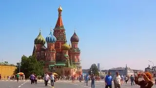 Красная площадь на НОВЫЙ ГОД.