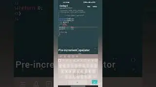 How we use increment operator in c language|code is given in the description| 