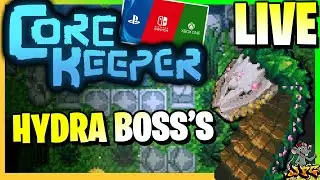CORE KEEPER 1.0 HYDRA BOSS HUNT! LIVE