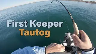 Our First Keeper Tautog! Block Island Sound Blackfishing