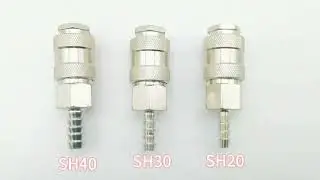 EU Pneumatic Fitting Rapidities Air Hose Connector Coupling Compresso