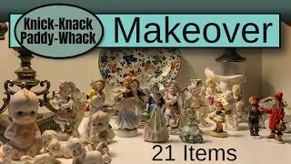 Should they be thrown away?  Giving mass produced vintage figurines a makeover SELL OR PITCH?