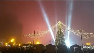 OGNOMET VO MAGLA ~ SKOPJE PLOSTAD ~ NOVA 2023 GODINA !