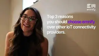 Why should you choose emnify when shopping for an IoT connectivity partner? 3 reasons. It’s simple.
